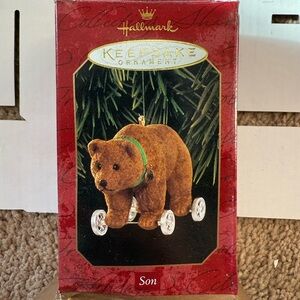 1999 Hallmark “Son” Bear Ornament